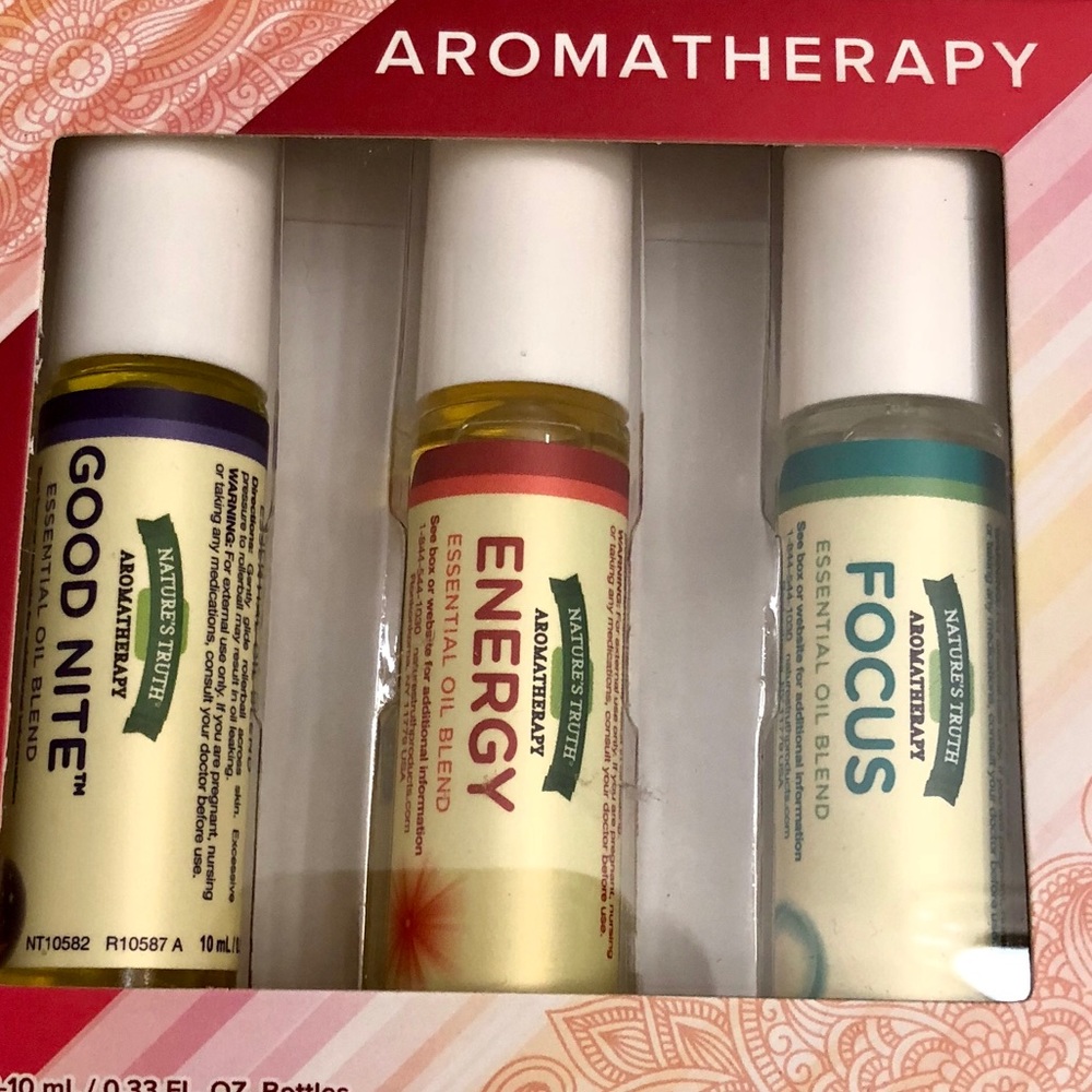 Aromatherapy Essential Oil Blends -set of 3